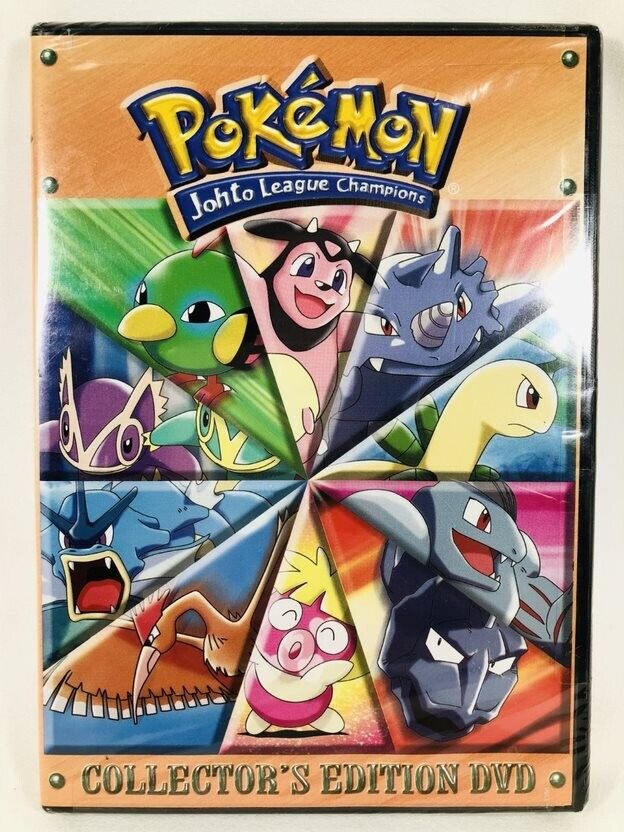 Mount Vesuv gennemsnit Fjendtlig Pokemon: Johto League Champion Journey's End Collector's Edition (DVD,  2004) NEW 782009124733 | eBay