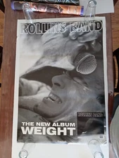 Vintage Rare Rollins Band New Album Weight 1994 Original Album Promo Poster Rock
