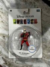 Mr. Incredible Action Figure 3" Poseable Display Disney Pixar Thinkway Toys