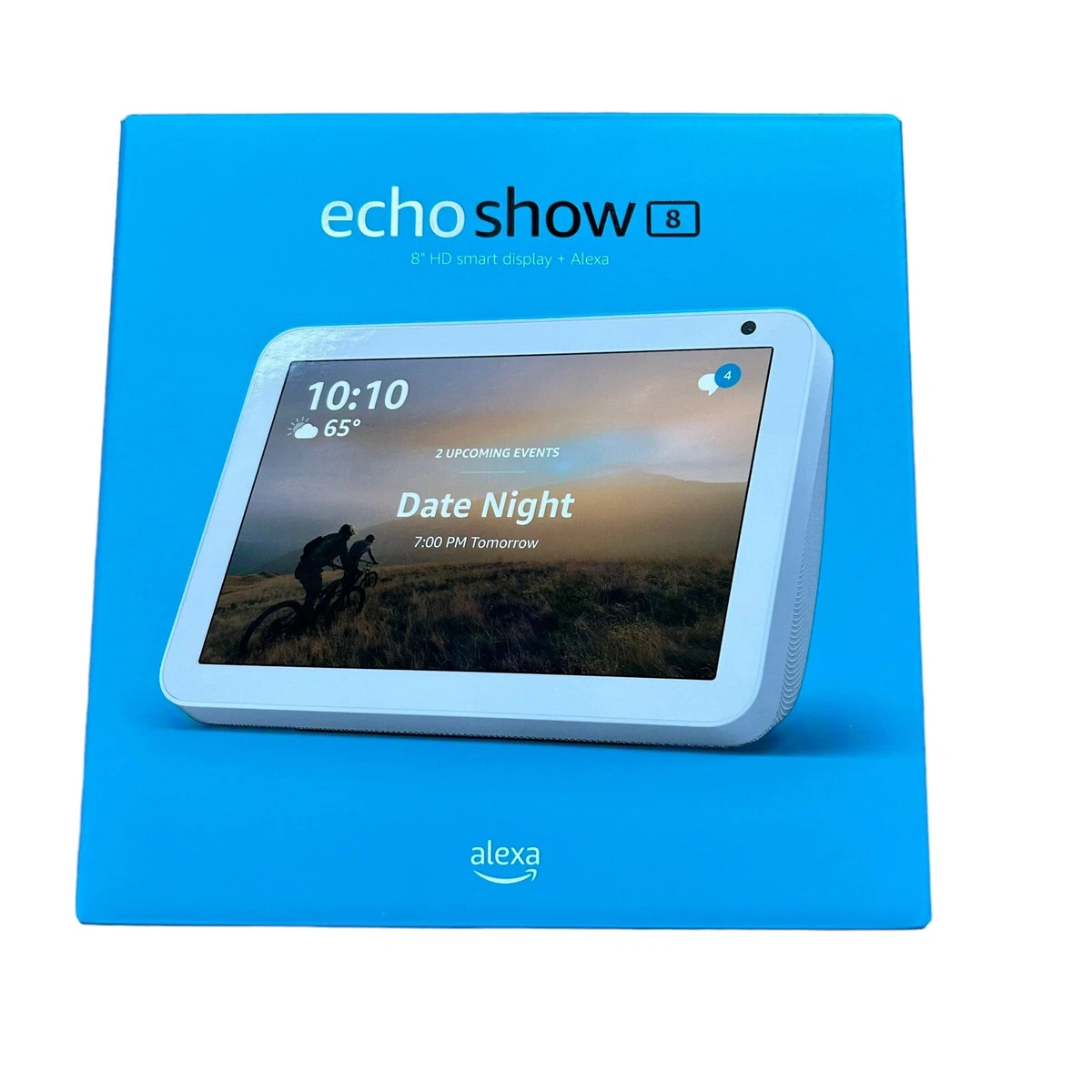 Echo Show 8 Smart Speaker White Sandstone 1st Gen Sealed  840080533063