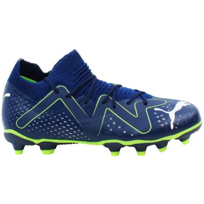 Puma Future Match FG/AG Kids Blue Football Boots UK