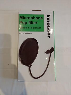 InnoGear Mikrofon Pop Filter Multiposition mit Klemme Neu