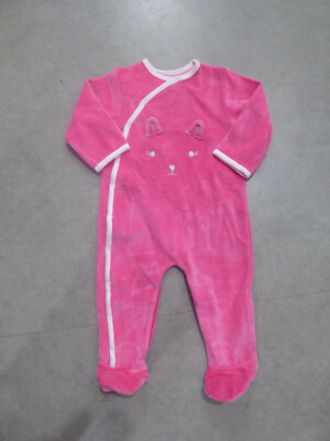 Neu Pyjama Fuchsia ''Katze'' Absorba Shop - 12 Monate 