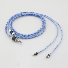 20AWG OCC Litz Silver Plated upgraded Cable for IEMs Monitor 2pin 0.78mm 2ft