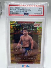 Shavkat Rakhmonov 2022 Select Gold Disco Rc 5/10 UFC -S16