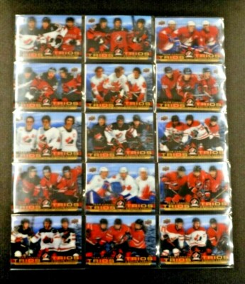 2021-22 UD TIM HORTONS TEAM CANADA TRIOS  U-PICK