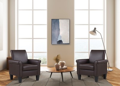 Accent Arm Chair Single Sofa Seat for Living Room Furniture Office Leisure 