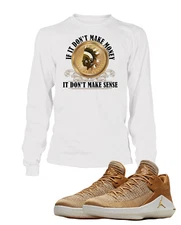 Street Wear Chieftain Graphic Sneaker Tee Shirt Complement Jordan 32 Low Harvest