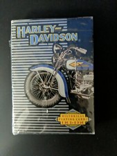 Harley Davidson Playing Cards Historical 1903 To 1950 New in Wrap