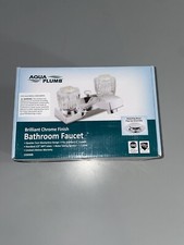Aqua Plumb Two Handle Bathroom Faucet 1550300 Fits Standard 4" Centers