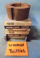 DODGE RELIANCE ELEC TAPER-LOCK BUSHING 1610 SIZE: 1-3/16" OD: 2-1/8"  LOT OF 2 
