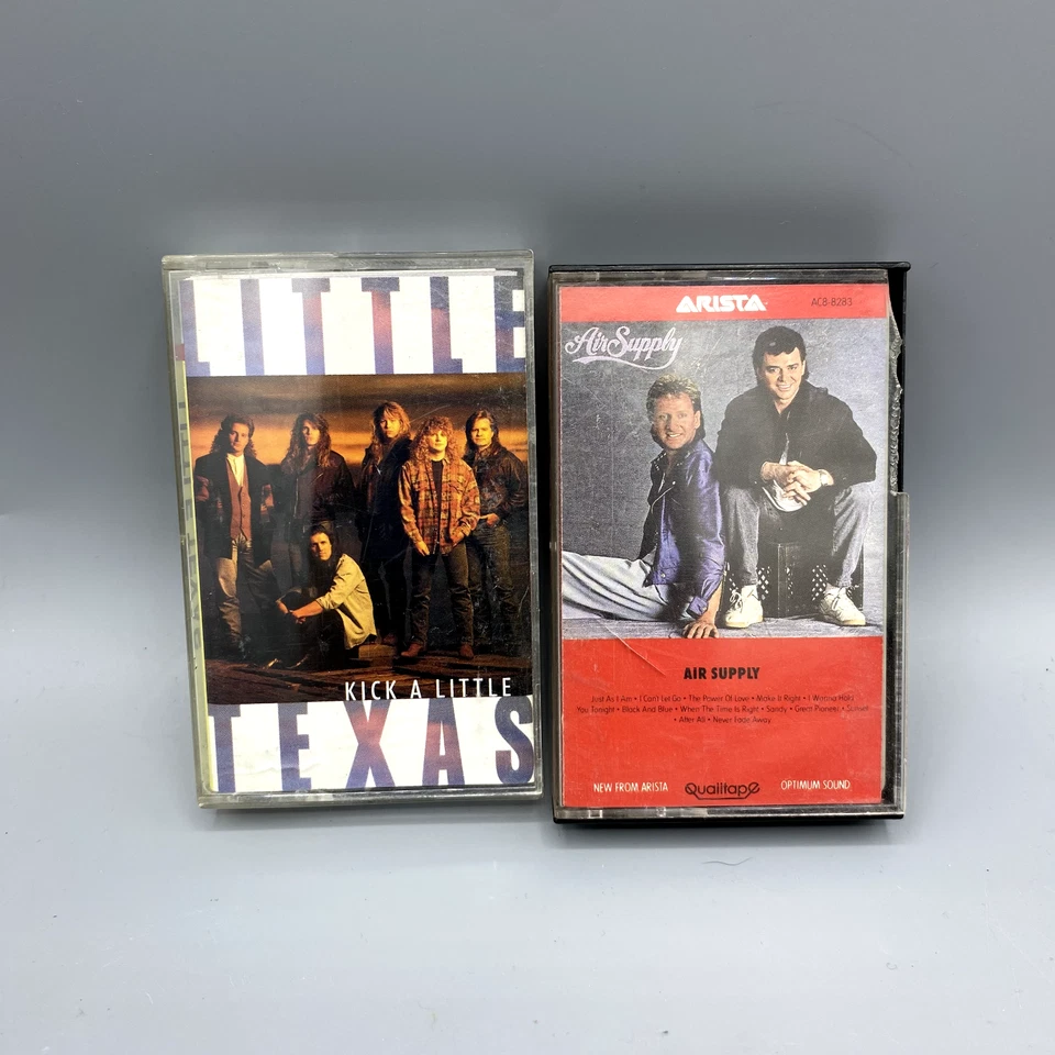 BUNDLE Lot 9 Vintage Cassette Tapes Little Texas, Kenny G, Michael Bolton, Dan - Image 4 of 4