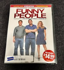 Funny People DVD 2009 2-Version Set, Rated/Unrated Versions Special Edition