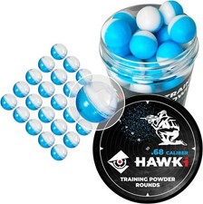 Hawki Paintball Training Powder Balls .68 Caliber 50 count