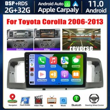 Car Stereo Radio Carplay Gps Navi For Toyota Corolla 2006-2013 32gb Android 11