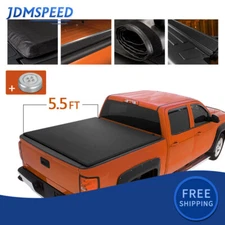 For 2004-2015 Nissan Titan Fleetside 5.7FT Bed Soft Top Roll-up Tonneau Cover