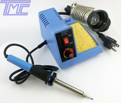 Soldering Station Variable Temperature (302ºF to 896ºF) with built-in stand, TMC