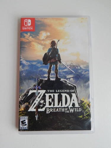 The Legend of Zelda: Breath of the Wild Game in Case! Nintendo Switch!