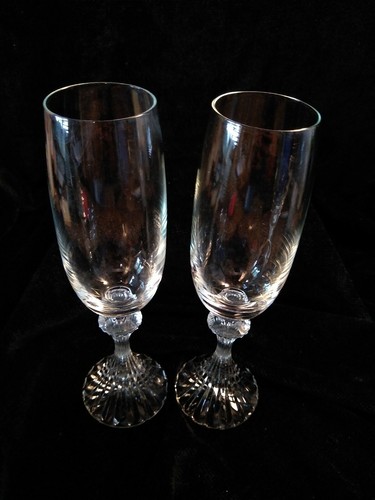 2 Fluted Champagne The Ritz by Mikasa 8 1/2" Tall - Picture 8 of 8