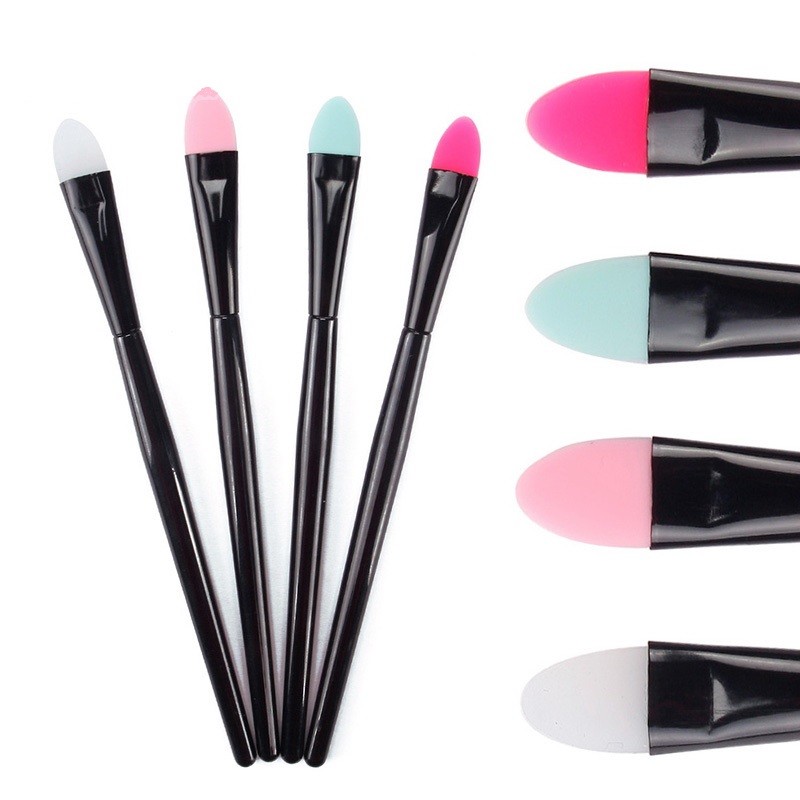 Pincel De Silicona Aplicador De Sombra De Ojos Maquillaje Mujer DFH