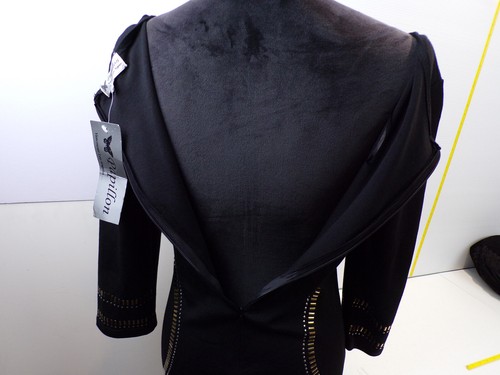 PAPILLON VANCOUVER Los Angeles Sz S Black Womens Dress NWT, WhimsiGoth, - Picture 9 of 12