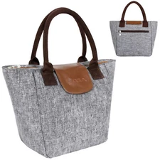 Lunch Bag for Women Thermal Insulated Lunch Food Tote Purse Work Office Picnic