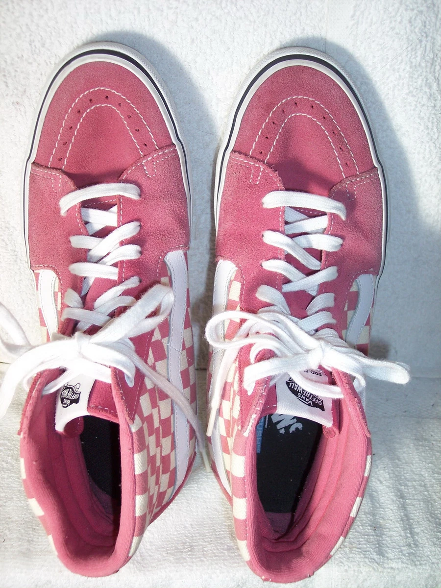 Vans pro sale skate pink