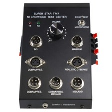 CB Radio Microphone Testing Station, Superstar