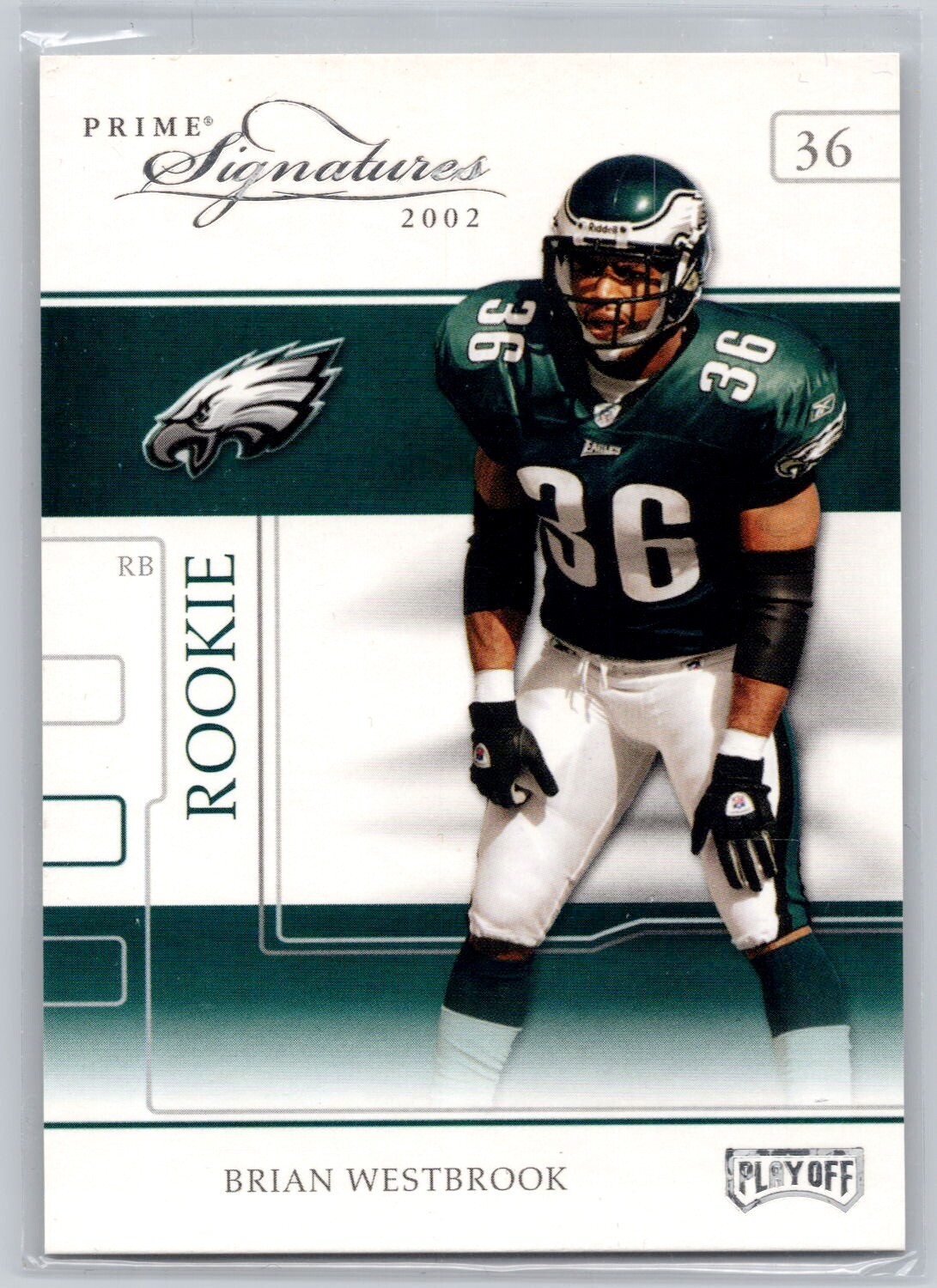 Brian Westbrook Playoff Prime Signatures Signature Proofs #82 Signature Proofs