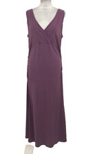 Mother's En Vogue Women's Dress Size XL Dusky Grape Nursing Pregnancy New F1