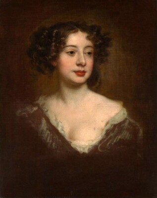 Oil painting Study-for-a-Portrait-of-a-Woman-Peter-Lely-Oil-Painting-Study-for-a