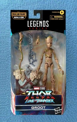 GROOT 6'' FIGURE MARVEL LEGENDS SERIES LOVE & THUNDER BUILD A FIGURE KORG HASBRO