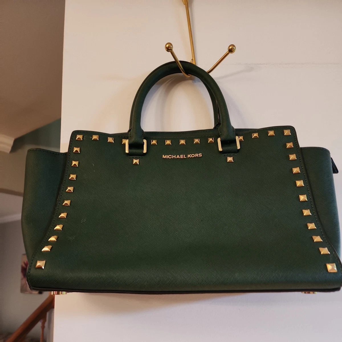 Michael Kors Shoulder Bag, Green (Olive): Handbags