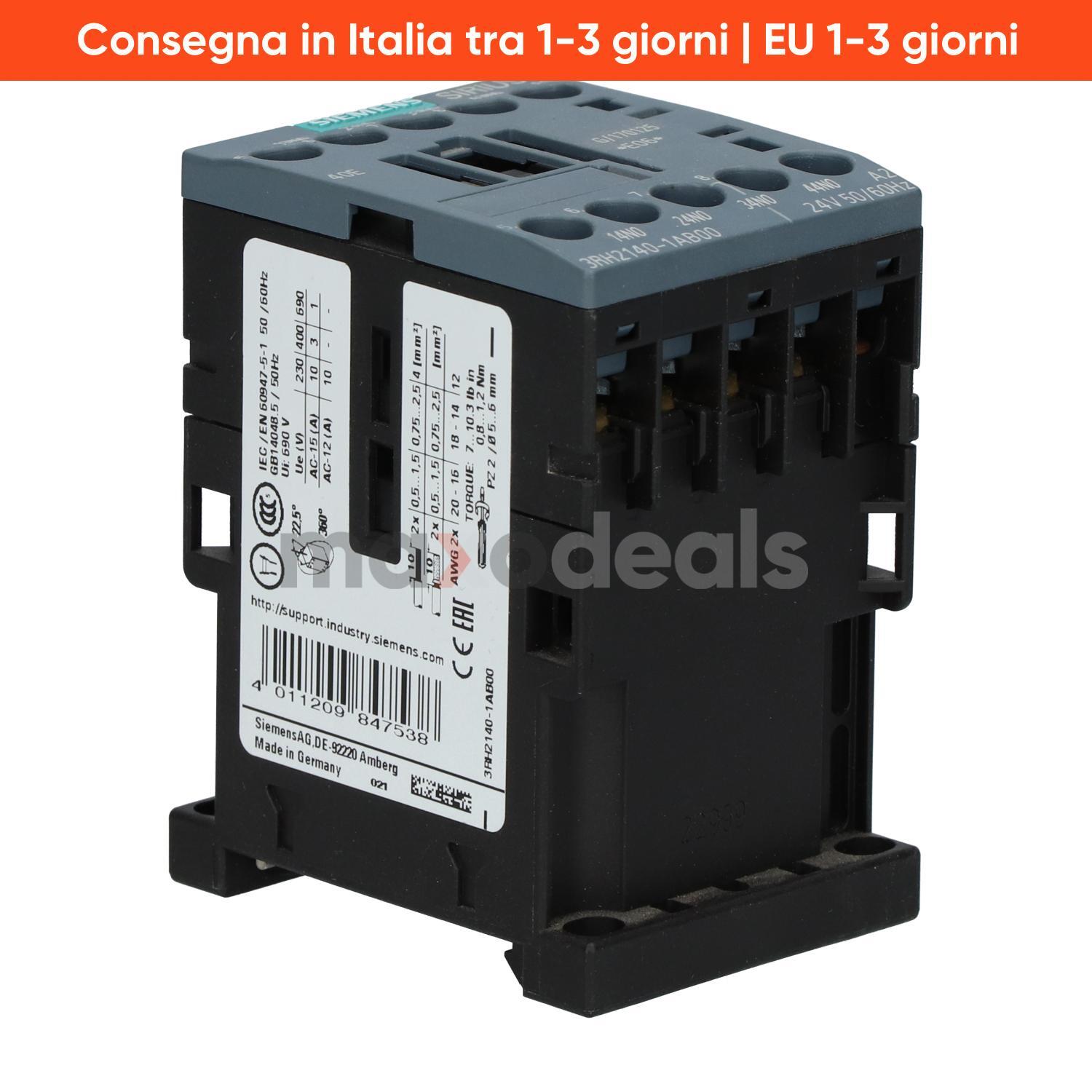 Siemens 3RH2140-1AB00 Contactor Relay New NMP