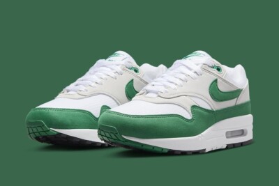 New Women Nike Women's Air Max 1 SZ 7.5 White Malachite DZ2628-003