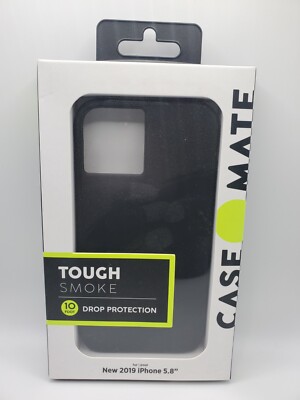 Case-Mate Tough Smoke Case For iPhone 11 Pro (5.8'') Only - Smokey Black Clear