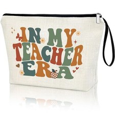 Valentine's Day Teacher Gifts Teacher Appreciation Gifts Makeup Bag IN MY TEA...