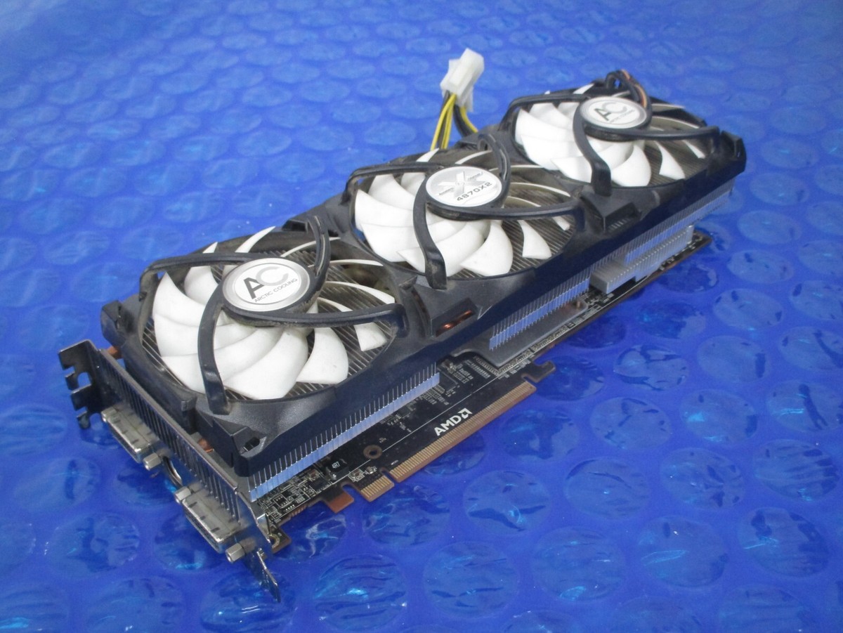 AMD ATI Radeon HD 4870 X2 4870X2 As-is Fan does not work