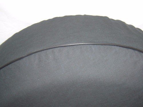 SpareCover® Brawny Series - Camel Trophy 30" Black Denim Tire Cover - Picture 6 of 7