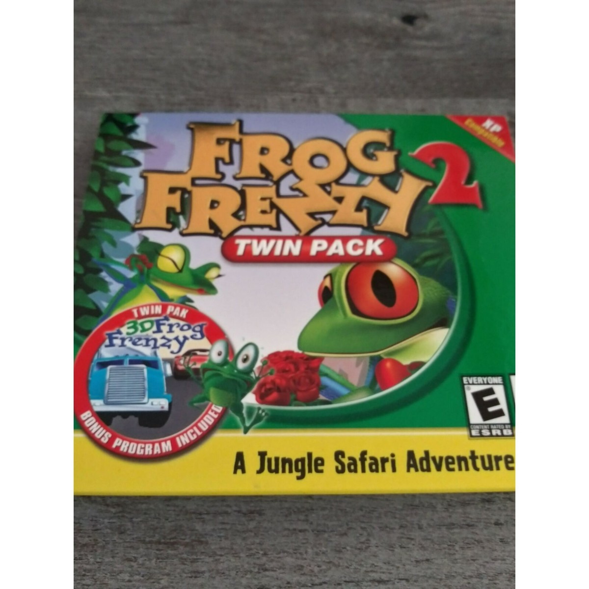 Video Game PC Frog Frenzy 2 Twin Pack with 3D Frog Frenzy