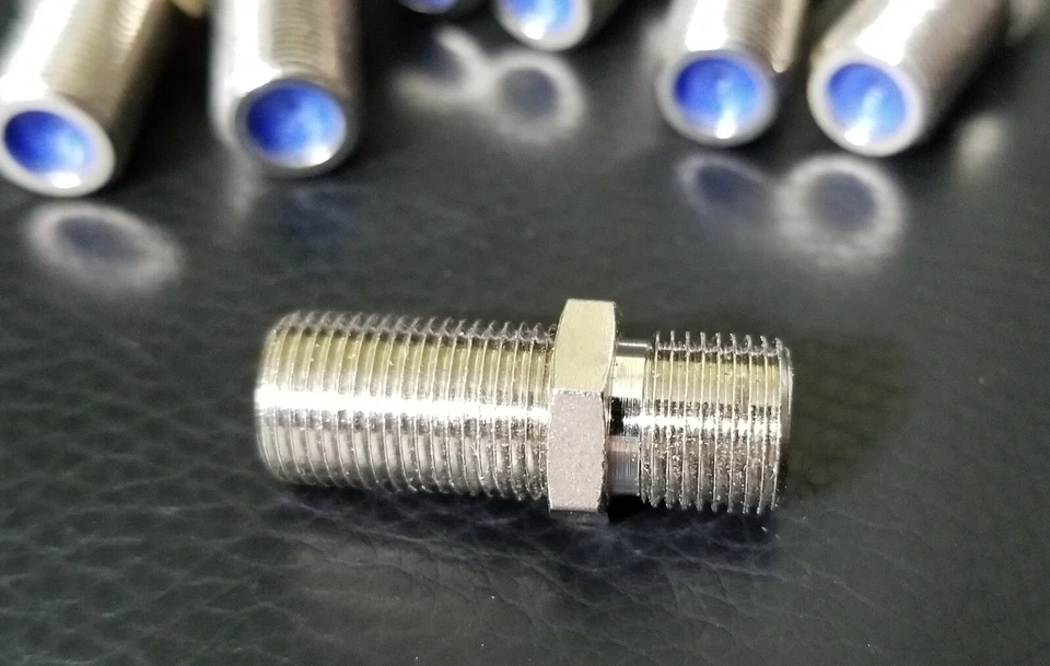 14 PPC 3 GHz F Connector Female to Female F-81 Barrel Coaxial Coupler Adapter - Image 4 of 4