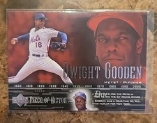 2002 Upper Deck Piece Of History - Dwight Gooden #77 New York Mets