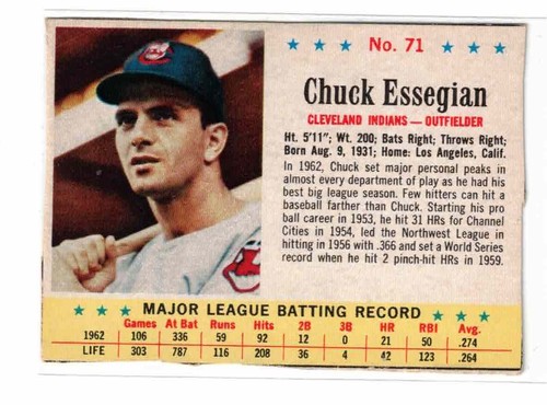 1963 Chuck Essegian #71