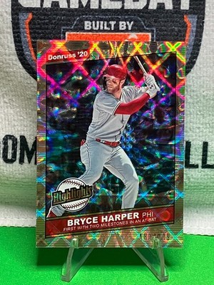 2020 Panini Donruss - Bryce Harper #H-7 - Highlights /999 (Two Avaliable)