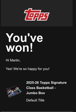 2025-26 Topps Sinature Class  Basketball- Jumbo Box Pre Sale 4 Autos 🔥 🔥 🔥 🔥