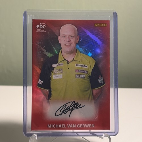 2025 Panini PDC Premier League Darts - Michael Van Gerwen Auto Signed 05/25