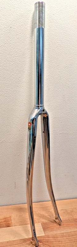 Vintage Columbus Fork Forcella Originale with Campagnolo Ends 700c Pantographed