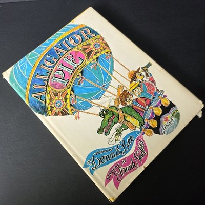 1974 1st Edition Hardcover W/ Dustjacket Alligator Pie Dennis Lee