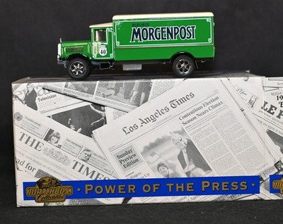 Matchbox Power of the Press YPP03 1932 Mercedes-Benz L5 Berliner Morgenpost