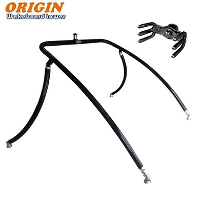 Promotion Origin Advancer Boat Wakeboard Tower BLK W/ 1 QR Wakeboard Tower Rack